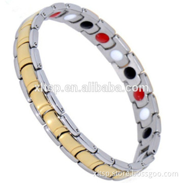 Magnetic Energy Germanium Titanium Steel Bracelet